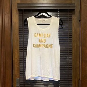 Game day and Champagne Tank